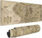 Gaming Mouse Pad XL Extended Large Mouse Mat Desk Pad 31.5x11.8x0.12,Stitched Edges Non Slip Mousepad for Computer,Office,Keyboard and Laptop-Middle Earth Map