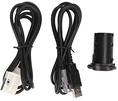 KIMISS USB AUX Audio Cable for 206 207 308 307 407 508 607-1500mm Male Aux Cord for Car Stereo Systems