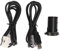 Câble AUX de Voiture 丨 Câble USB AUX 丨Mâle USB AUX Audio Jack Câble Remplacement pour Peugeot 206 207 307 308 407 408 508 607 Radios et Composants