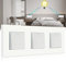 BSEED Triple Interrupteur Va Et Vient 1 Gang 2 Voie,Interrupteur Mural Encastrable Moderne Blanc,10A Interrupteur à Bascule avec Panneau en Plastique,Interrupteur d'Éclairage pour la Salle de Bains