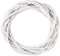 10/15/20/25/30/40cm DIY Crafts Natural Grapevine Wreath Christmas Dried Rattan Wreath Ring Christmas Wreath Door Garland (White-40cm)