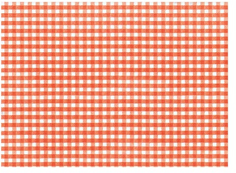 Tischsets Papier 43x30cm 50 Stück - Einweg Platzsets DIN A3 kariert - Vielseitige Platzdeckchen & Tischuntersetzer für Hochzeit, Geburtstag und Alltag - Rot Weiß