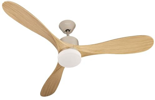 Taurus ALPATEC Ventilador de techo iluminación LED FRESKO FOREST 3B
