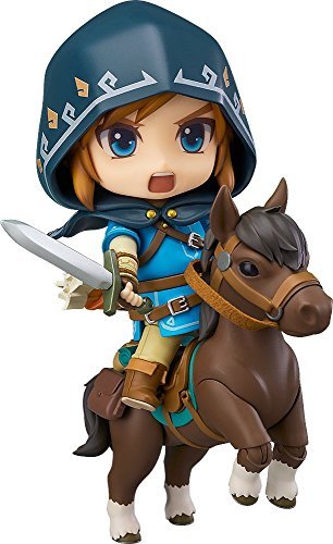 Good Smile Company Link Breath of The Wild Deluxe Ver. Fig.10cm The Legend of Zelda Breath of The Wild Nendoroid (re-Run)