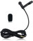PDEEY Lav Mic for GoPro Hero 9 10 11 Media Mod Action Camera - 3.5mm External Microphone, Lapel Clip, Wearable, Omnidirectional