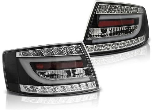 DM Autoteile Rückleuchten Lightbar kompatibel für Audi A6 4F C6 Vorfacelift ab 2008 in schwarz 701909