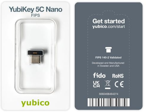 YUBICO YubiKey 5C Nano FIPS