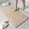 MEIION Laberge Le Tapis de Bain Galets Absorbant Tapis de Bain Absorbant et antidérapant Conçu pour Votre sécurité et Votre Confort