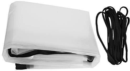 Lybunair Lona impermeable de polietileno, cubierta vegetal de protección exterior, granja de pollos, piscina, 2 x 4 m