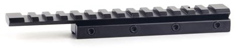PBTMCD 14-Slot-Schienenmontage-Schienenmontage, Taktischer Picatinny-Schienen-Schwalbenschwanz-auf-Picatinny-Adapter, for 11-mm-auf-20-mm-Konverter-Schienenmontage
