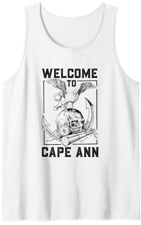 Möwe auf Schädel - Cape Ann Tank Top