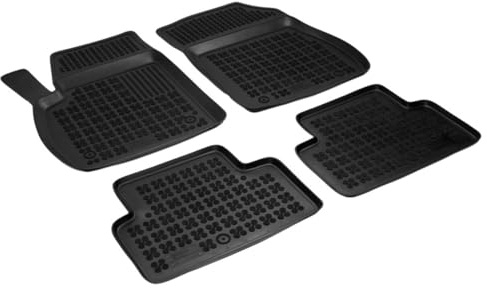 AZUGA 3D Gummi Fußmatten für Opel Zafira Tourer ab 2012-2019 | rutschfest, wasserdicht, passgenau, TPE Gummimatten, hoher Rand Automatten, AZ10300199