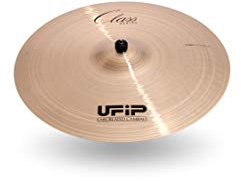 Ufip CS-17M Class Series 43,2 cm Medium Crash Becken L B20 Bronze Legierung l Handgefertigt in Italien Seit 1931 unter Verwendung unseres exklusiven Rotocasting-Prozesses