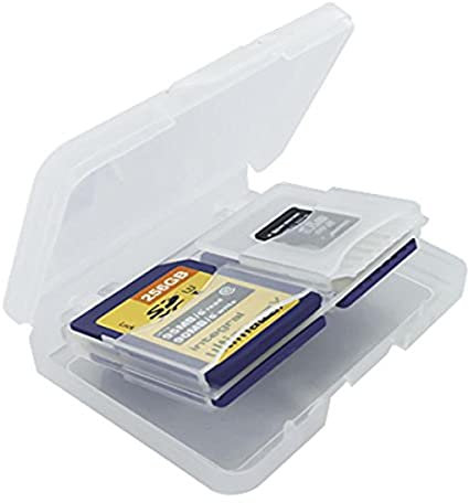 Integral - Etui Rangement pour 4X Cartes Mémoire Format SD