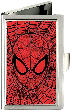 Buckle-Down Business Card Holder-Spider-Man Portafogli, Multicolore, 9.4 cm x 6.3 cm Uomo