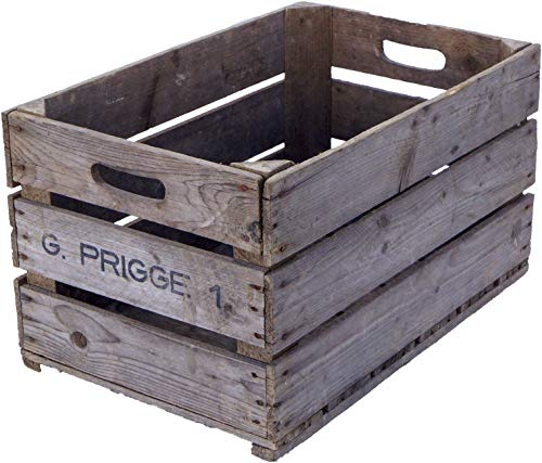4 Stück stabile Obstkisten Elfriede Weinkisten Apfelkisten Holzkisten Obstkisten aus dem Alten Land