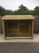 Zewool 6ft Tall x 6ft Wide Single Bay Wooden Log Store/Garden Storage, Heavy Duty, Hand Made, Pressure Treated