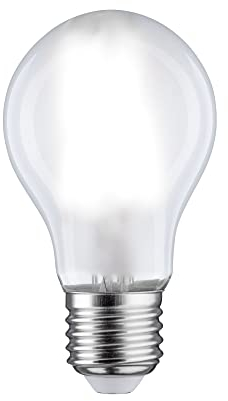Paulmann 28762 Filament 230V LED Birne E27 230V 806lm 7,5W 6500K Matt dimmbar Lampen Leuchtmittel