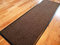 TrendMakers Dirt Stopper Carpet Runner Door Mats | 60cm x 160cm Beige/Black | With PVC Rubber Back For Home Office Kitchen Mats | POLYPROPYLENE PILE