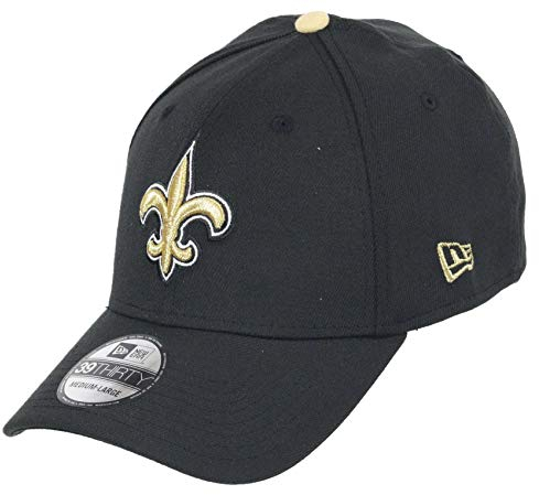 New Era New Orleans Saints NFL Core Edition 39Thirty Stretch Cap - L-XL