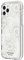kate spade new york Defensive Hardshell Case for iPhone 11 Pro - Hollyhock Floral Clear/Cream with Stones/Cream Bumper