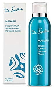 Dr. Spiller - Manaru Duschschaum | Eine echte Energie-Dusche für Körper und Geist | Erholungsprozess der Haut wird gefördert | Beruhigend und feuchtigkeitsspendend