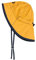 Finkid Ranta Sport Gelb - Wasserabweisende leichte Kinder Baumwoll Mütze, Größe 48 - Farbe Golden Yellow - Navy
