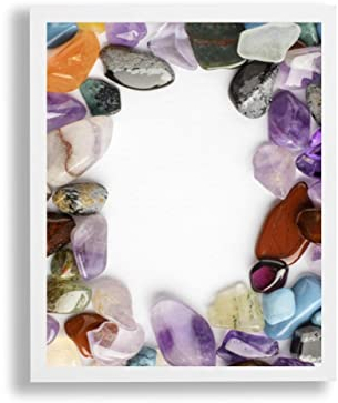 arte-tuo Bilderrahmen Opal X | 75x100 cm | Weiß matt | Antireflex Kunstglas | Poster Puzzle Diamond Painting Drucke