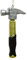 Decoris Christbaumschmuck Glas Hammer 13cm Werkzeug Weihnachtskugeln Männer schwarz Gold