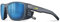 JULBO Unisex Shield M Sunglasses, Schwarz/Gelb, One Size