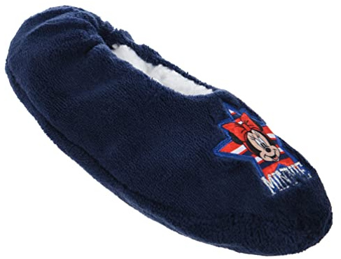 Minnie Mouse Mädchen Hausschuhe (Marineblau,31/32 EU)
