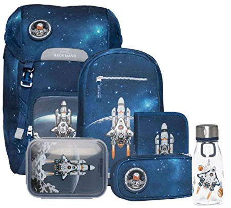 Beckmann Classic Maxi Schulrucksack Set 8tlg. (Space Mission)