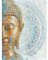 DPHERO DIY Buddha Diamant Painting Bilder für Erwachsene Kinder,5D Mandala Diamond Painting Set,DIY Strass Bilder Religion Diamant Kunst Kits,Runde Steine Diamant Painting für Zuhause Dekor 30x40 cm