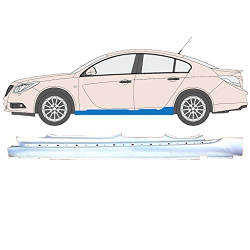 Für Opel Insignia 2008-2017: Schweller Reparaturblech, Links, Grau, Stahl