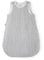 Ehrenkind® Baby Sommerschlafsack Rund Musselin | aus weicher OEKO-TEX zertifizierter Bio-Baumwolle | Sommer Baby Schlafsack Baby 1 TOG Gr. 86/92 Grau-Weiße Punkte
