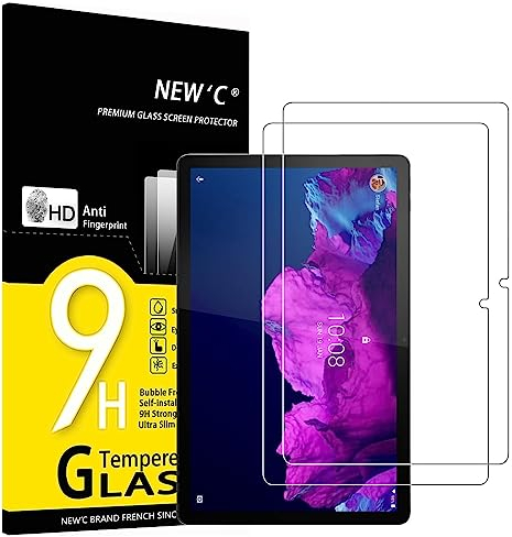 NEW'C 2 Piezas, Protector Pantalla para Lenovo Tab P11 Pro (2ª Gen) (2022 Release), Lenovo Xiaoxin Pad Pro 2022 11,2 Cristal templado Antiarañazos, Dureza 9H, 0.33 mm Ultra Transparente