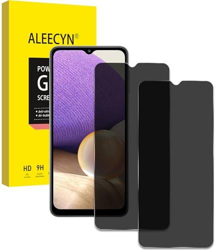 [2 Stück] Sichtschutz Schutzfolie für Samsung Galaxy A32 5G, Gehärtetes Glas Folie, Anti-Spy Schutzglas, Anti-Kratzen, [Anti-Spion] Displayschutz