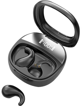 Xmenha Mini Wireless Kopfhörer in Ear unsichtbar klein Kopfhörer kabellos Bluetooth schnurlos Ohrhörer Noise Cancelling Kopfhörer zum Schlafen in Ear Schlafkopfhörer für kleine Ohren Seitenschläfer