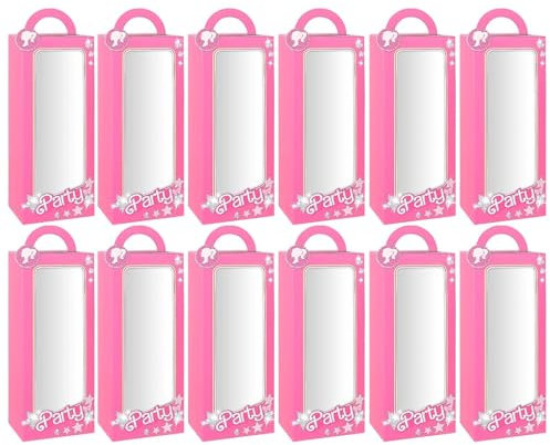 Geschenkboxen für Mädchen, rosa Puppen-Geschenkboxen für Junggesellinnenabschiede, Geburtstagsparty, Dekoration, Geschenktüten für Mädchen, Geburtstag, Junggesellinnenabschied, Dekorationen, Zubehör,