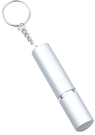Metall Parfüm Probe Flasche Schlüsselanhänger Metall Anhänger Schlüsselanhänger Autotasche Schlüsselhalter Frauen Männer Kinder Geburtstagsgeschenk, S, One size