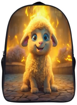 MOBYAT Unisex, Backpack Rucksack - Süßes Schaf
