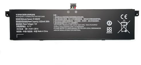 R13B01W R13B02W Laptop-Akku für Xiaomi Mi Air 13.3 2018 161301-01 Series TM1604 TM1613 (7.6V 39Wh)