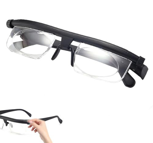 nexoptrics brille,deefocus,fokus einstellbare brille,Upgrade Deefocus Adjustable Glasses,Flex Focal Adjustable Glasses,Adjustable Vision Eyeglasses Near and Far Sight,Entfernung Lesebrille Für Männer