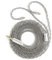KBEAR ST12 MMCX IEM Kabel, In-Ear-Monitor-Ersatz-Kopfhörerkabel, 8-adrig, 4N OFC, versilbertes HiFi-Kopfhörerkabel-Verlängerungskabel für TIN Audio T2 T3 Shure Kopfhörer (grau, MMCX 3,5 mm)