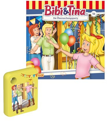 Galakto Audio-Token: Bibi und Tina - Die Überraschungsparty, Hörspiel für Kinder ab 6 Jahren, Spielzeit ca. 39 min