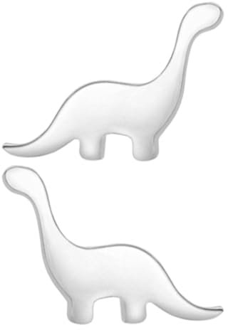VALICLUD Dinosaurier Ohrstecker Damen Kleine Niedliche Dino Ohrringe Mädchen Ohr Schmuck Allergiefrei Modisch Vielseitig Für Sommer Geburtstag Hochzeit Alltag
