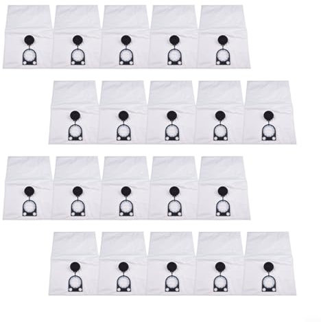 Lot de 20 sacs de collecte de poussière conçus pour aspirateurs robots Bosch GAS 35