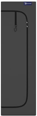 GALAXYFARM - Growzelt Galaxyfarm Luna Lite, Grow Box mit Lüftungsöffnungen, für den Innenanbau - Growschrank für Homegrowing, Pflanzenzucht, Gewächshaus, Zuchtzelt - Basisgröße 40x40, Höhe 130