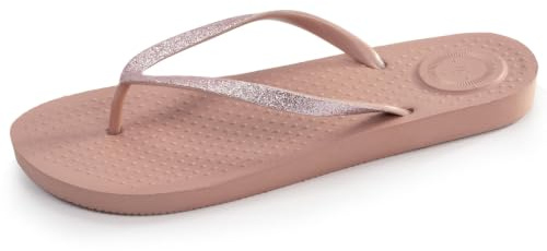 Isotoner Tongs Femme souples légères résistantes à l'affaissement | Semelle avec technologie Everywear™