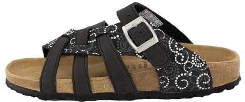 Supersoft - Classic - Pantoletten (37 EU Schwarz)